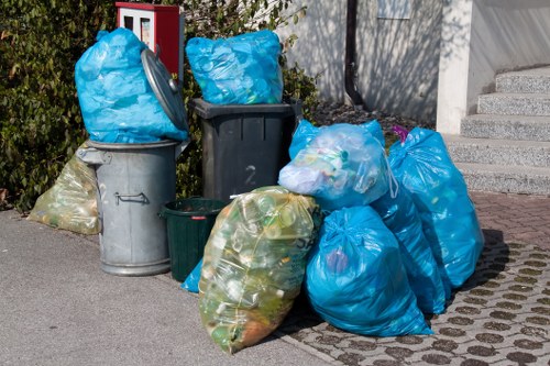 Environmentally friendly rubbish collection in Gunnersbury