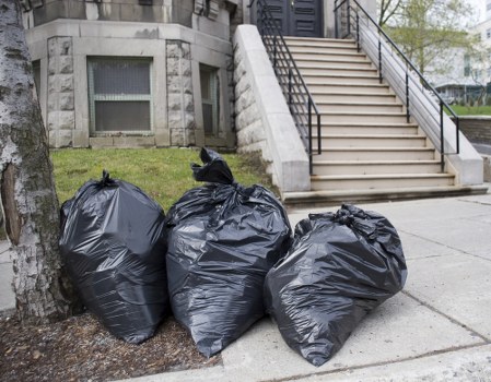 Professional rubbish removal team at work in Gunnersbury